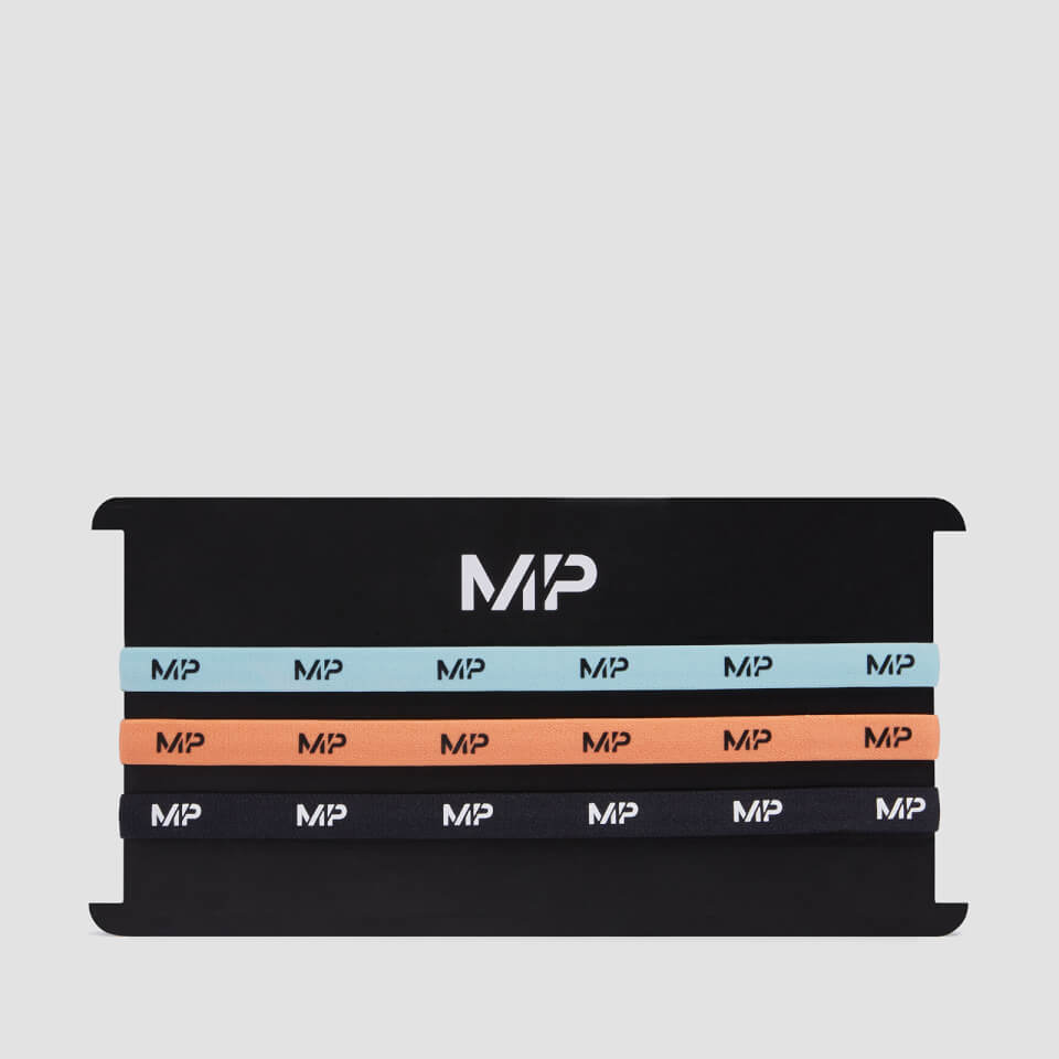 MP Headbands (3 Pack) - Black/Arctic Blue/Nectarine