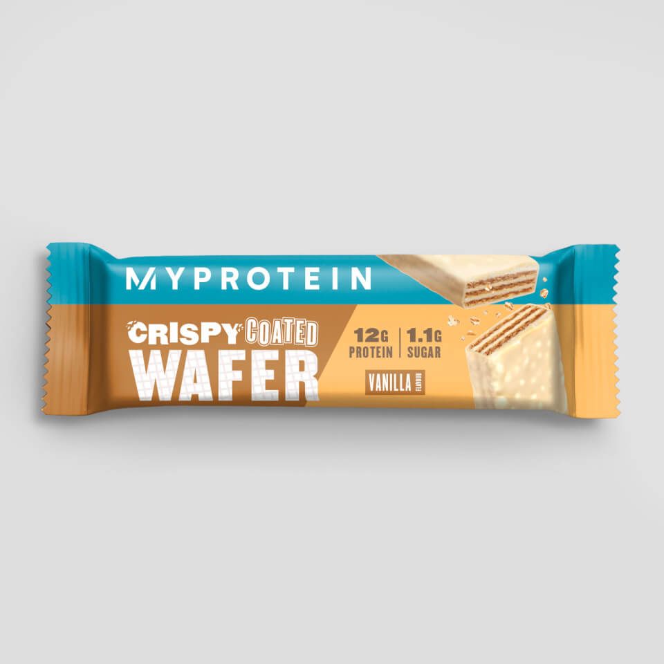 Crispy Coated Protein Wafer - 12x40g - Vanilla