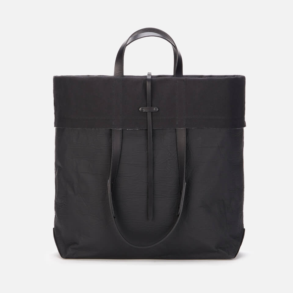 Maison Margiela Men's Wrinkled Shopping Bag - Black | Coggles