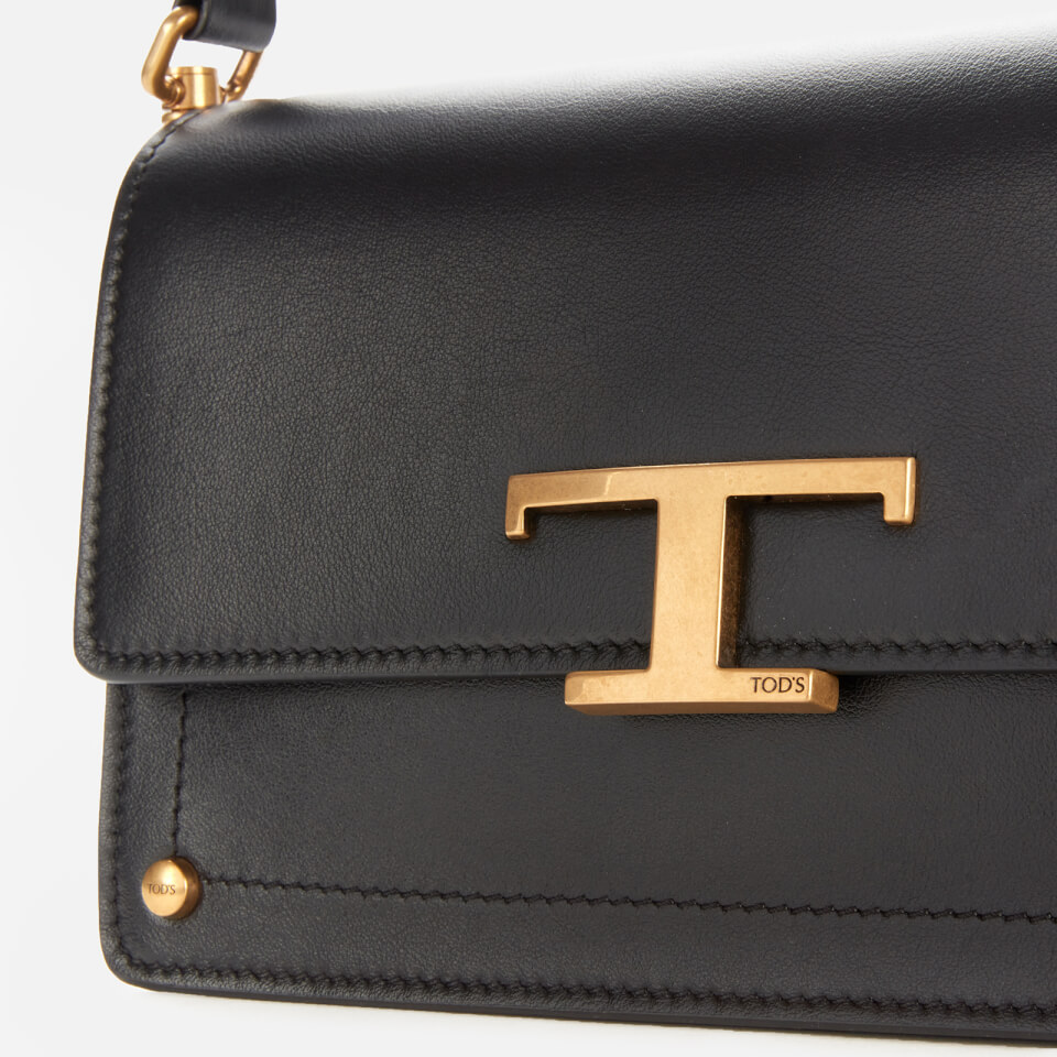Tod's Women's T Mini Shoulder Bag - Black
