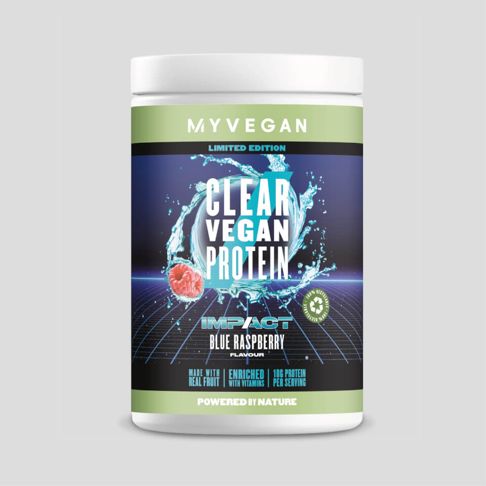 Clear Vegan Protein - 320g - Impact Blue Raspberry