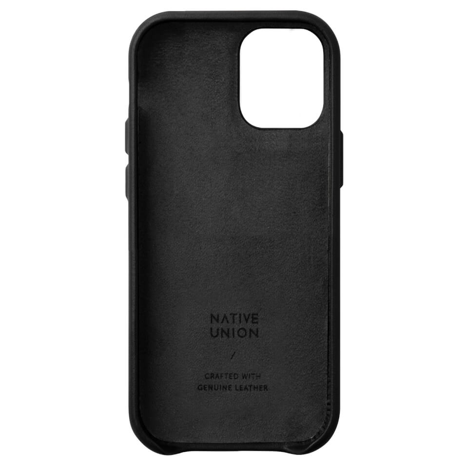 Native Union Clic Classic iPhone Case - Black - iPhone 12/12 Pro