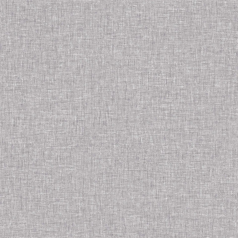 Linen Texture Grey Artistick Wallpaper
