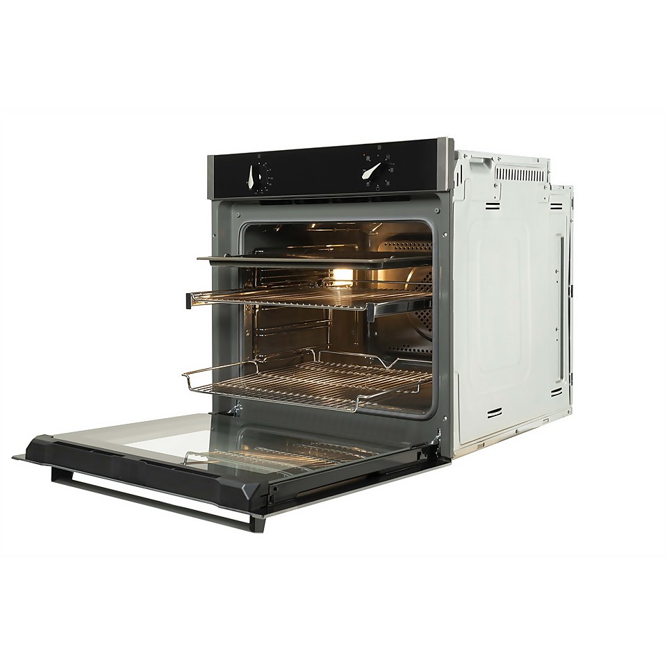 CDA SL100SS Built-in Single Electric Oven - 7 Function - Stainless Steel