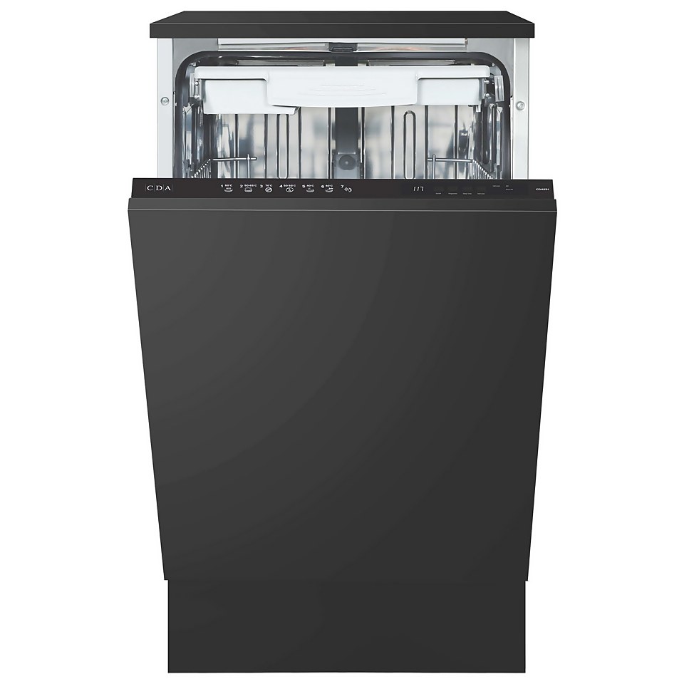 CDA CDI4251 Integrated Slimline Dishwasher - 45cm