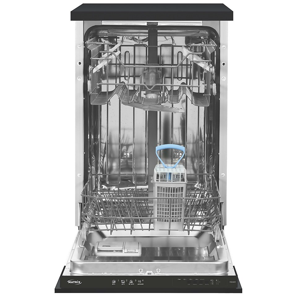 Matrix MDI4011 Integrated Slimline Dishwasher - 45cm