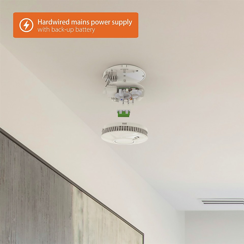 Pro Connected Mains Smoke Alarm