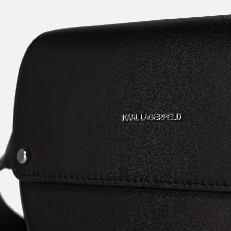 KARL LAGERFELD Women's K/Ikon Cross Body Bag - Black