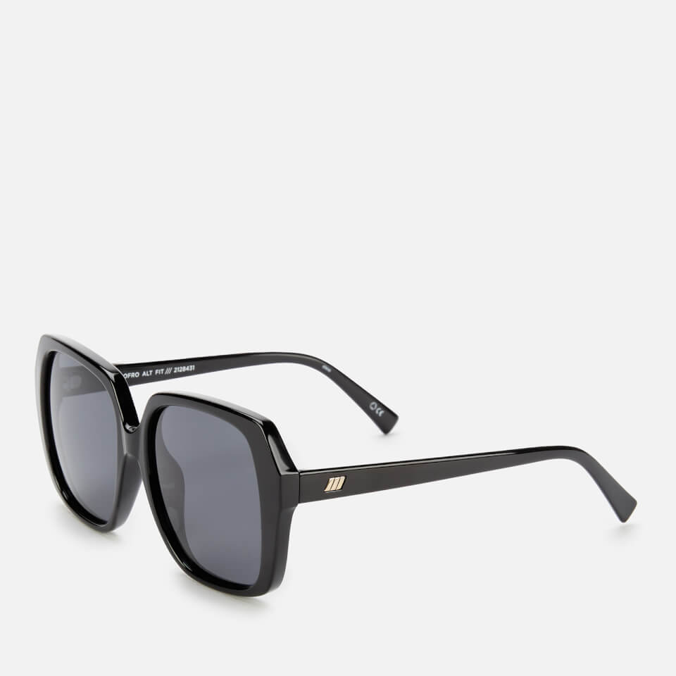 Le Specs Women's Frofro Oversized Sunglasses - Black