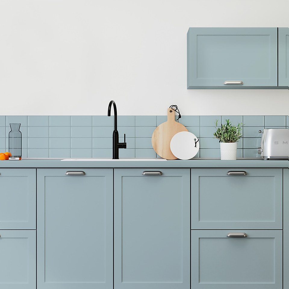 Maison Deco Refresh Kitchen Cupboards, Worktops & Splashbacks Paint Glacier Blue - 750ml