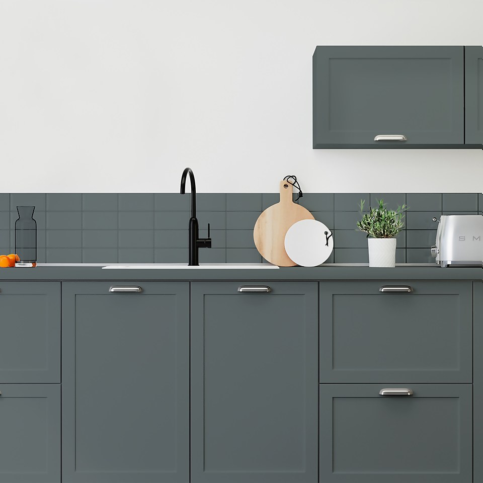 Maison Deco Refresh Kitchen Cupboards, Worktops & Splashbacks Paint Graphite - 750ml