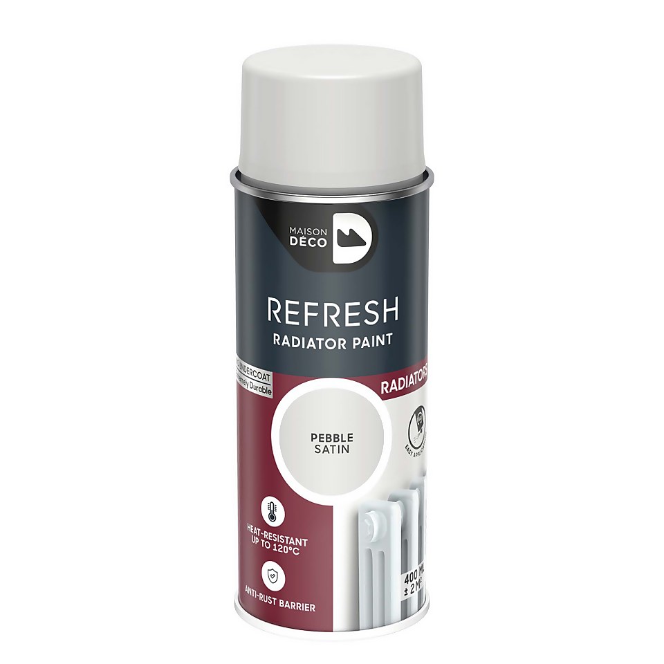 Maison Deco Refresh Radiator Spray Paint Pebble - 400ml