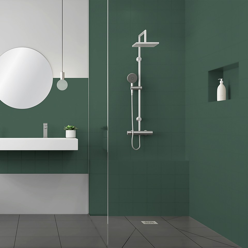 Maison Deco Refresh Bathroom Wall Tile Paint  Forest Green - 2L