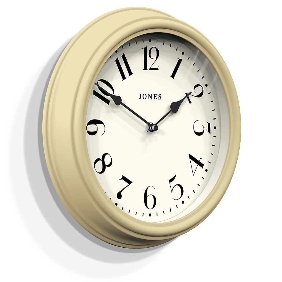 Jones Venetian Clock - Cream