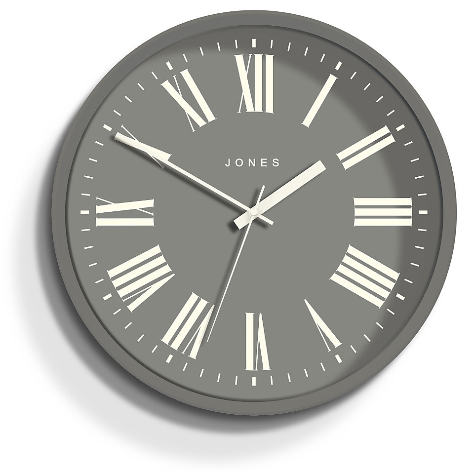 Jones Barber Clock - Flint