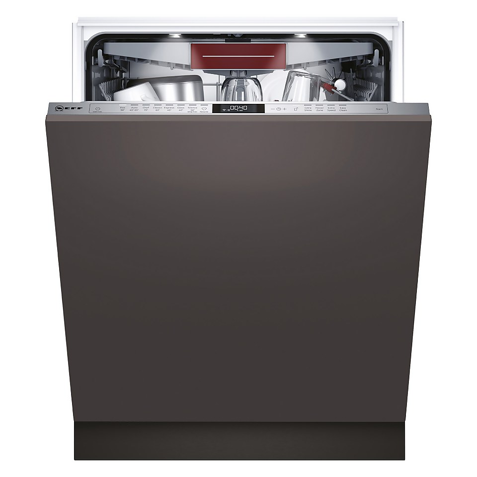 Neff N70 S187ECX23G 60cm Integrated Dishwasher