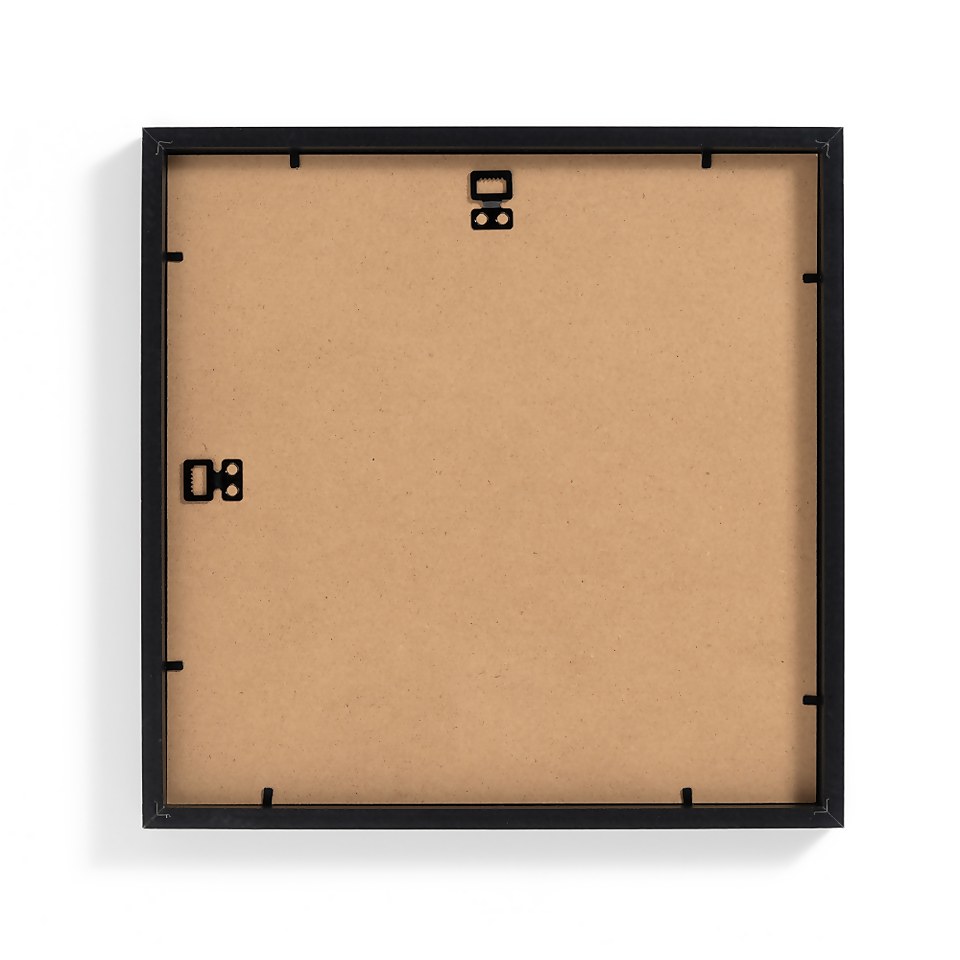 Box Photo Frame Multi Aperture - 30x30cm - Black