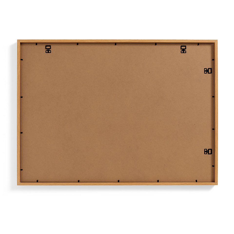 Box Photo Frame Multi Aperture - 50x70cm - Oak