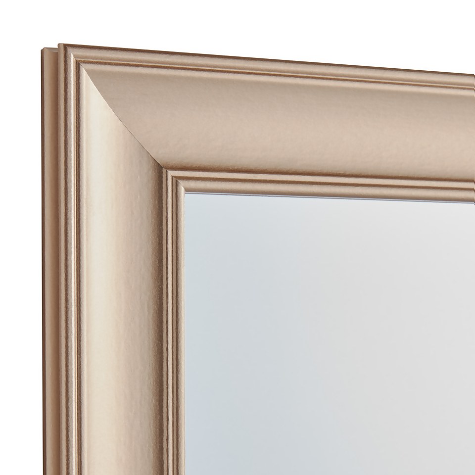 Coldrake Framed Mirror - Gold - 41x131cm