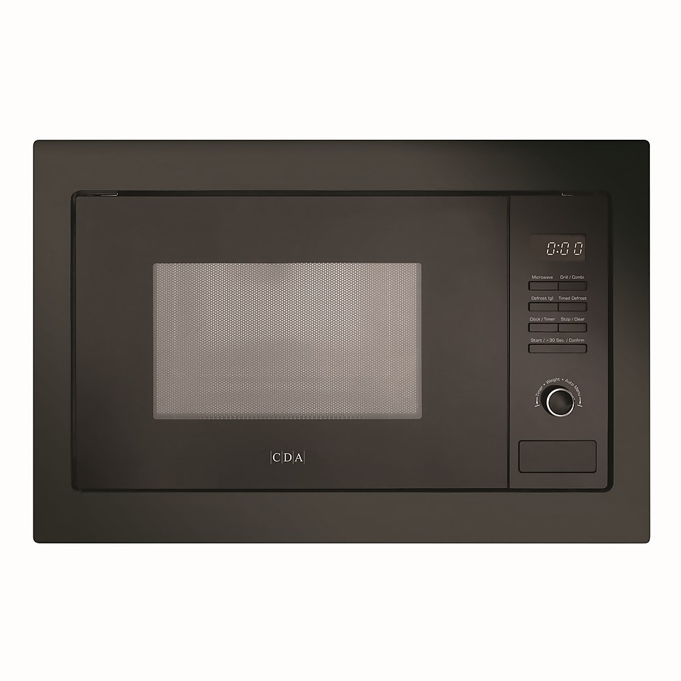 CDA VM231BL Built-in Microwave Oven with Grill - Black