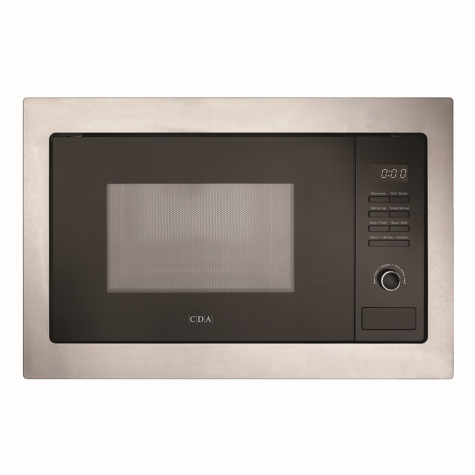 CDA VM231SS Built-in Microwave Oven with Grill - Stainless Steel