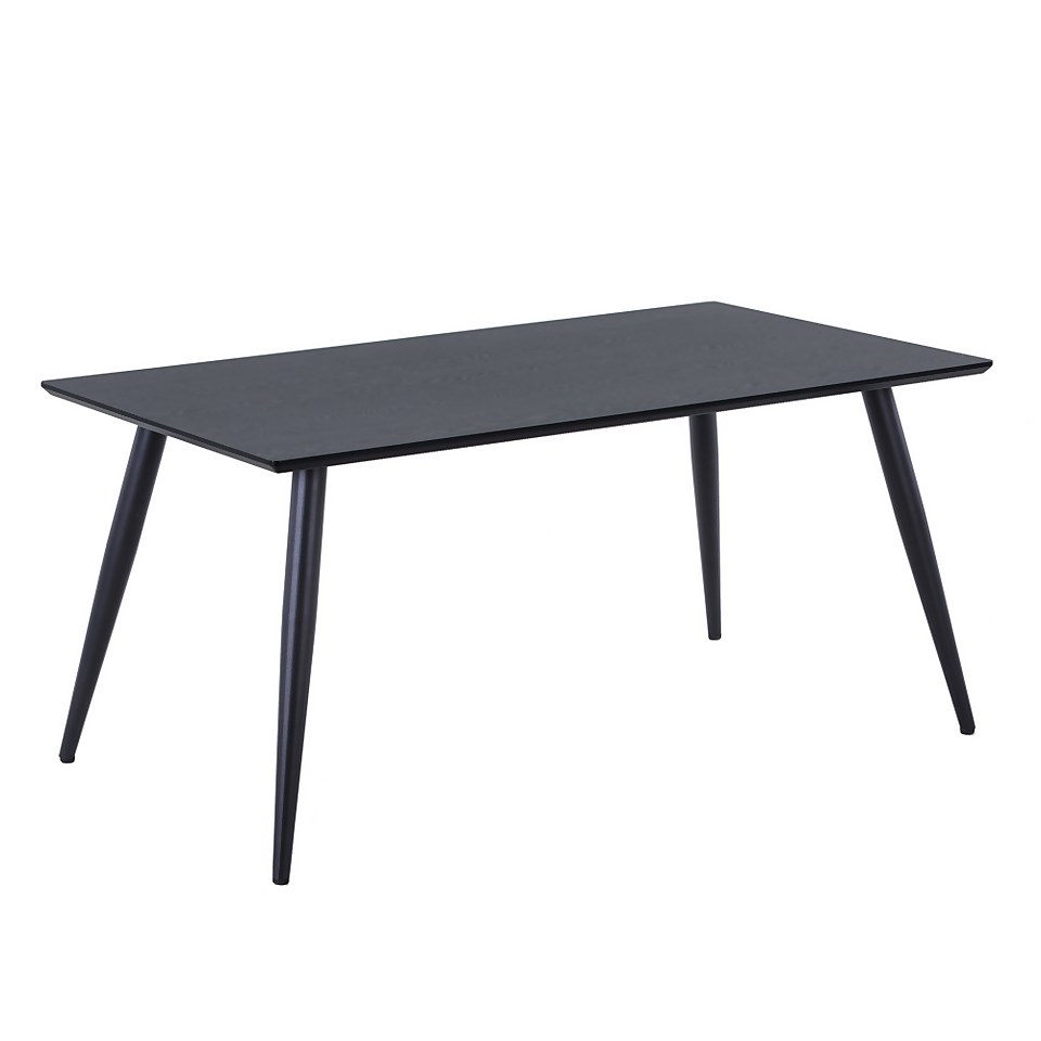 Illona Dining Table and 2 Benches - Grey