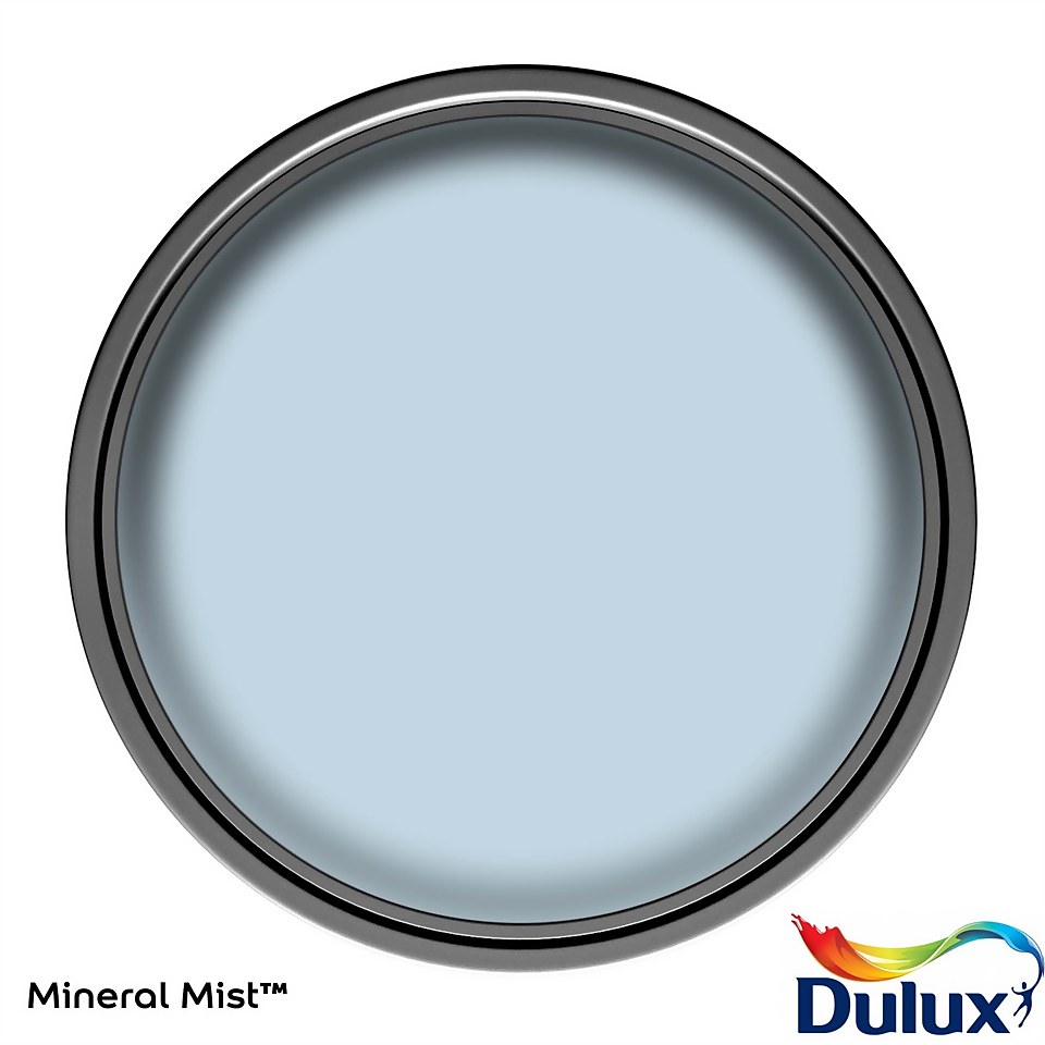 Dulux Simply Refresh One Coat Matt Emulsion Paint Mineral Mist - 2.5L