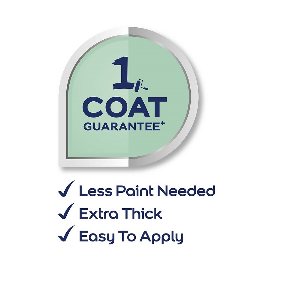 Dulux Simply Refresh One Coat Matt Emulsion Paint White Mist - 2.5L