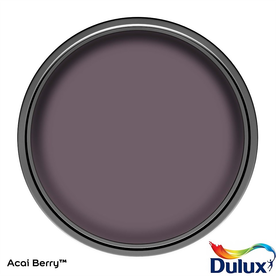 Dulux Simply Refresh Feature Wall One Coat Matt Emulsion Paint Acai Berry - 1.25L
