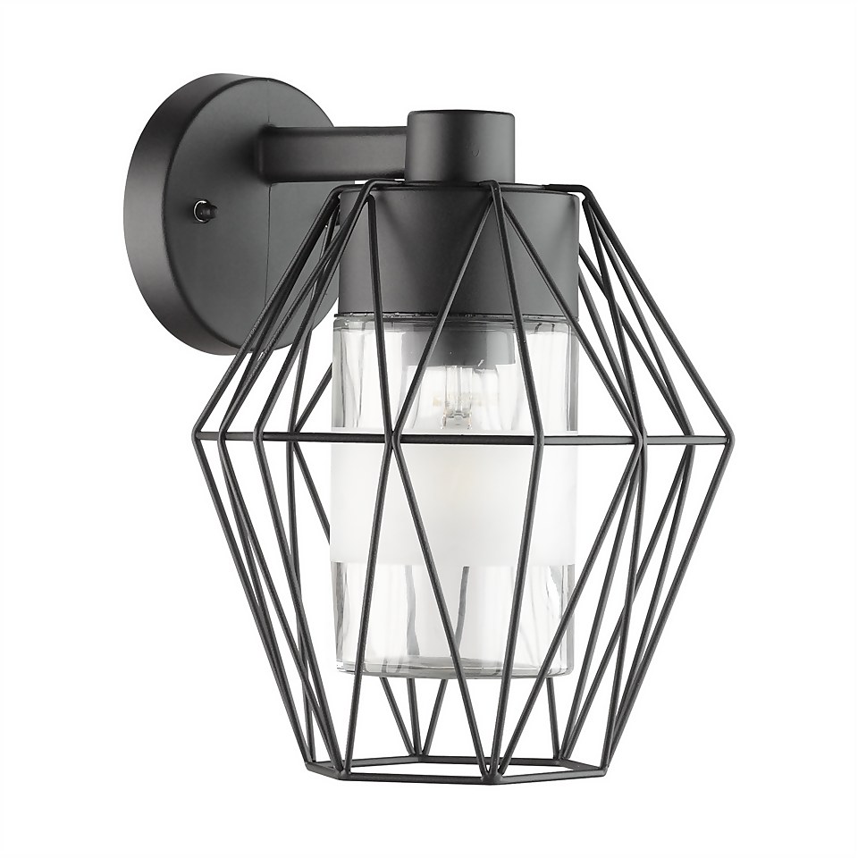 EGLO Canove Caged Exterior Wall Light
