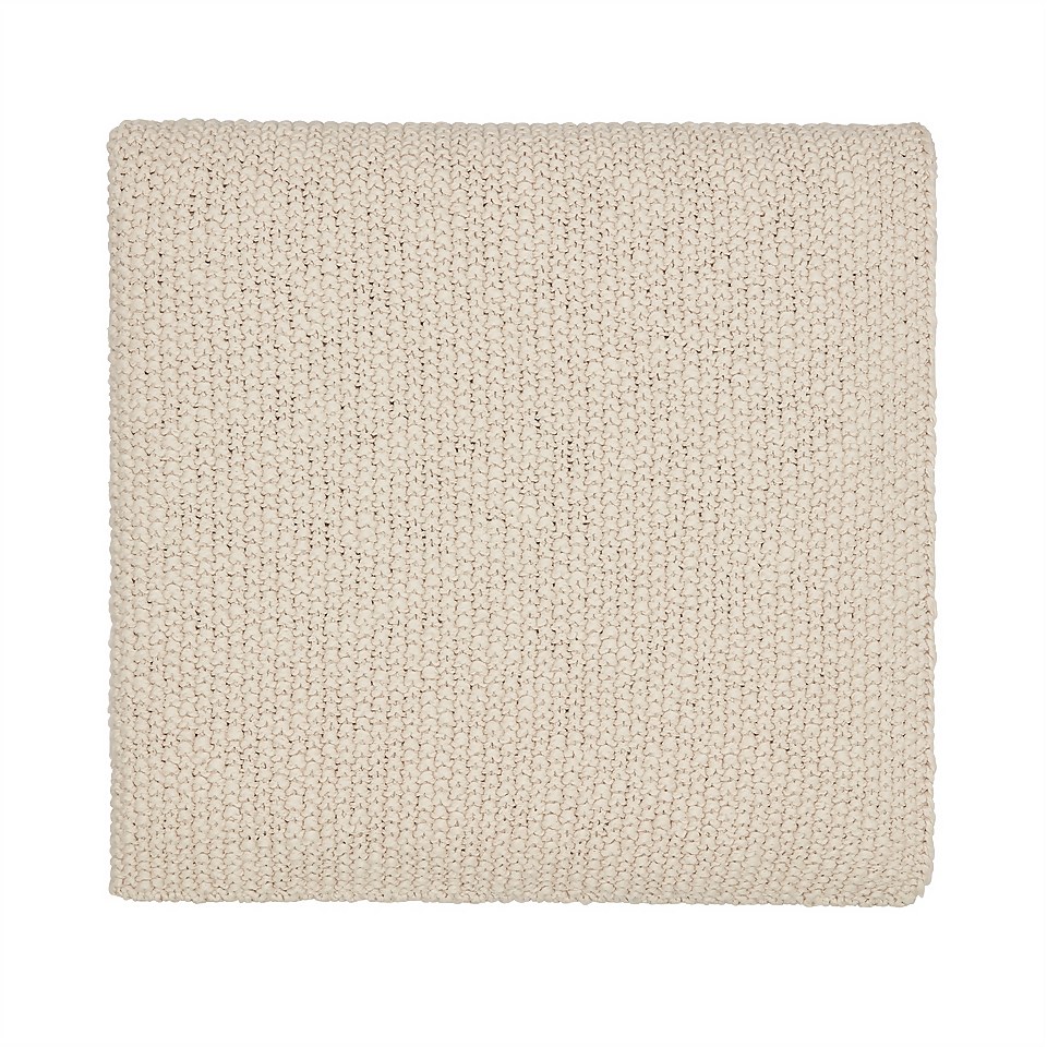 Drift Knit Throw 130X170cm Linen