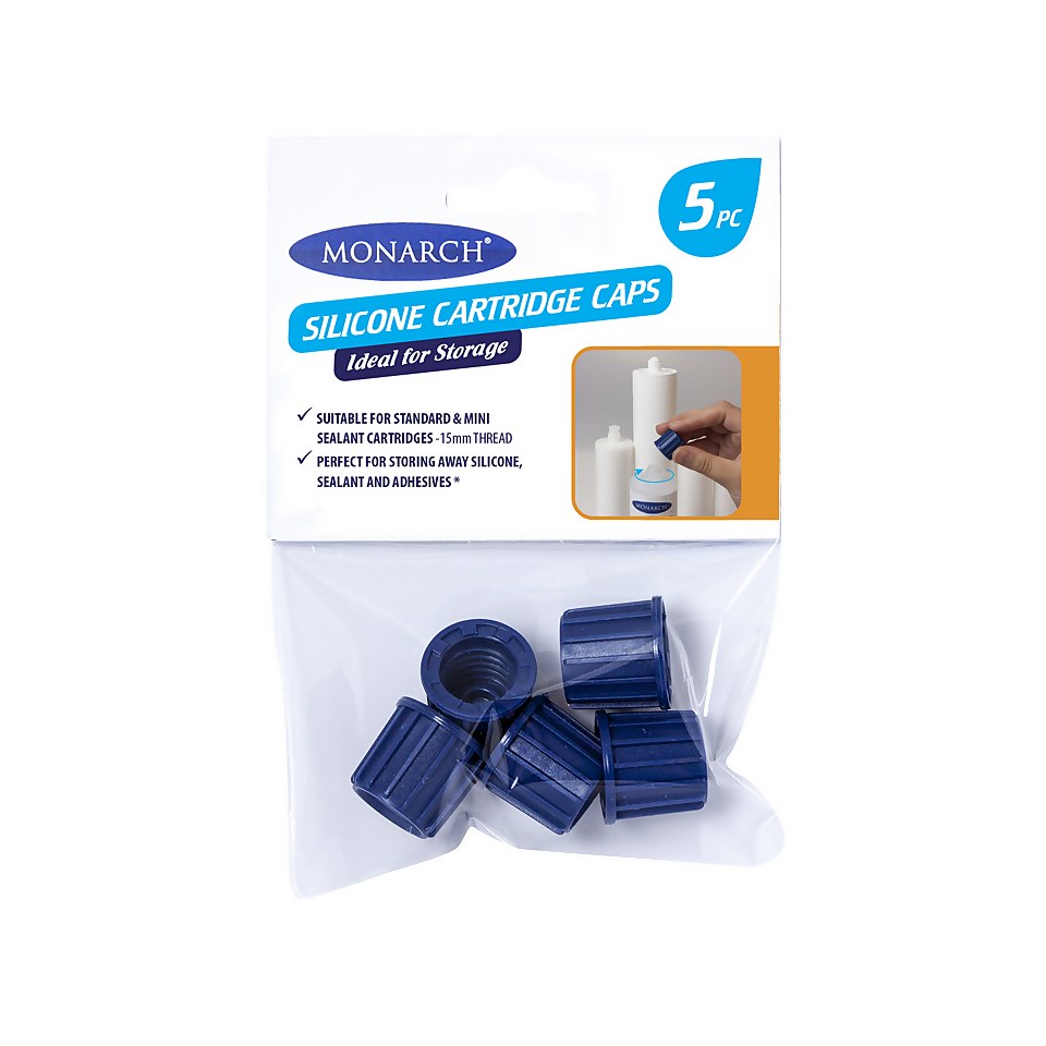 Monarch Silicone Cartridge Caps 5 Pack