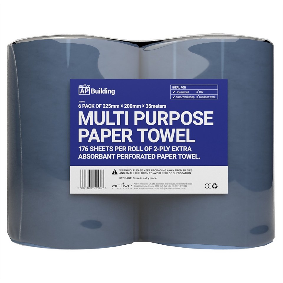 Active Product Multi Purpose Paper Towel - 6 Pack