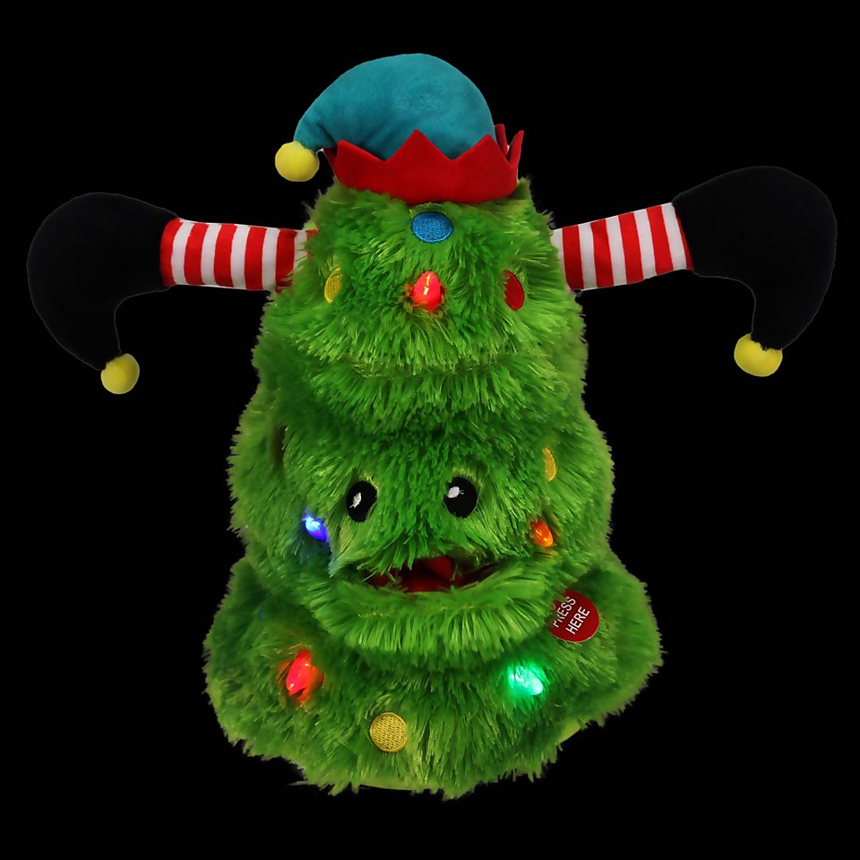 Animated Singing and Dancing Christmas Tree Musical Motion Character