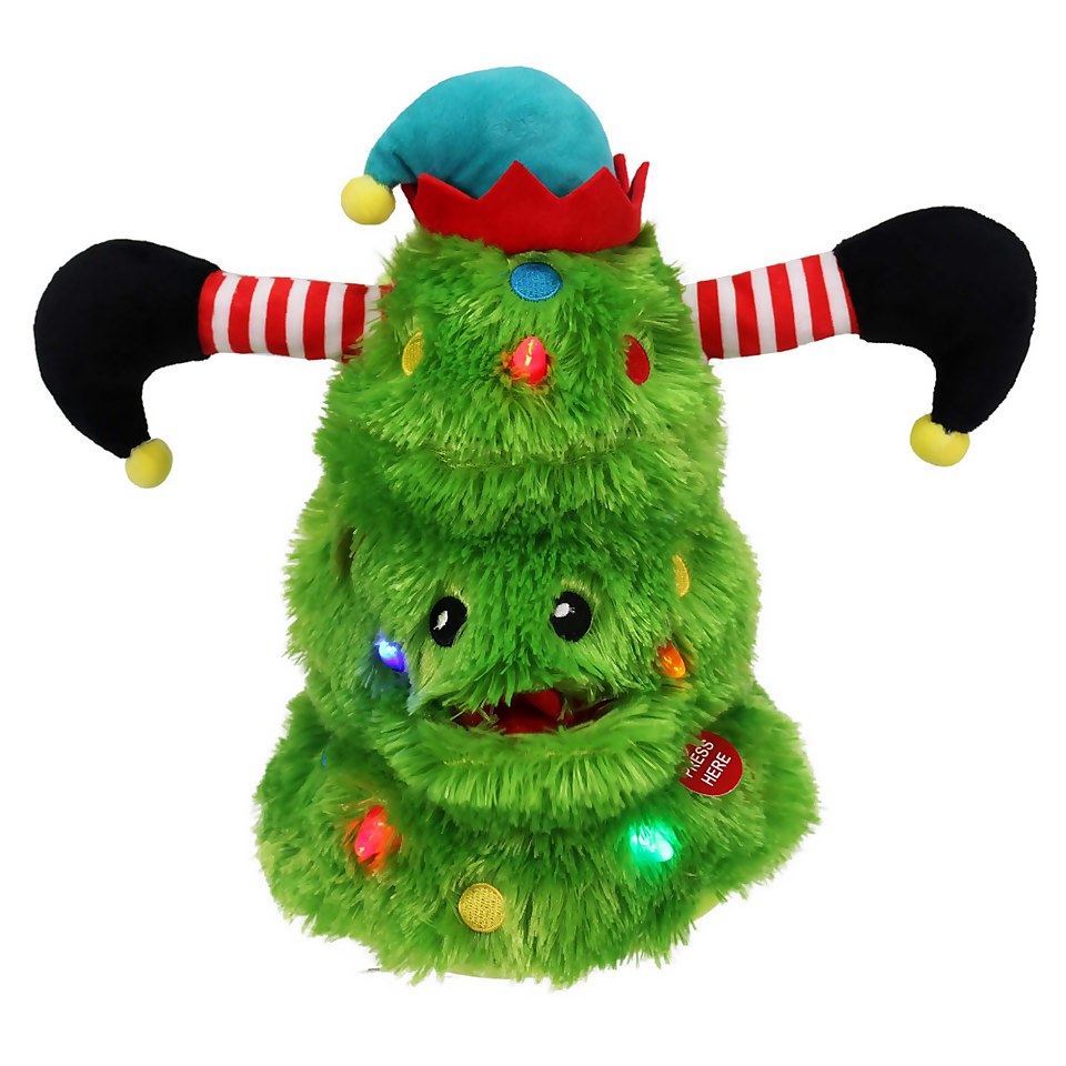 Animated Singing and Dancing Christmas Tree Musical Motion Character