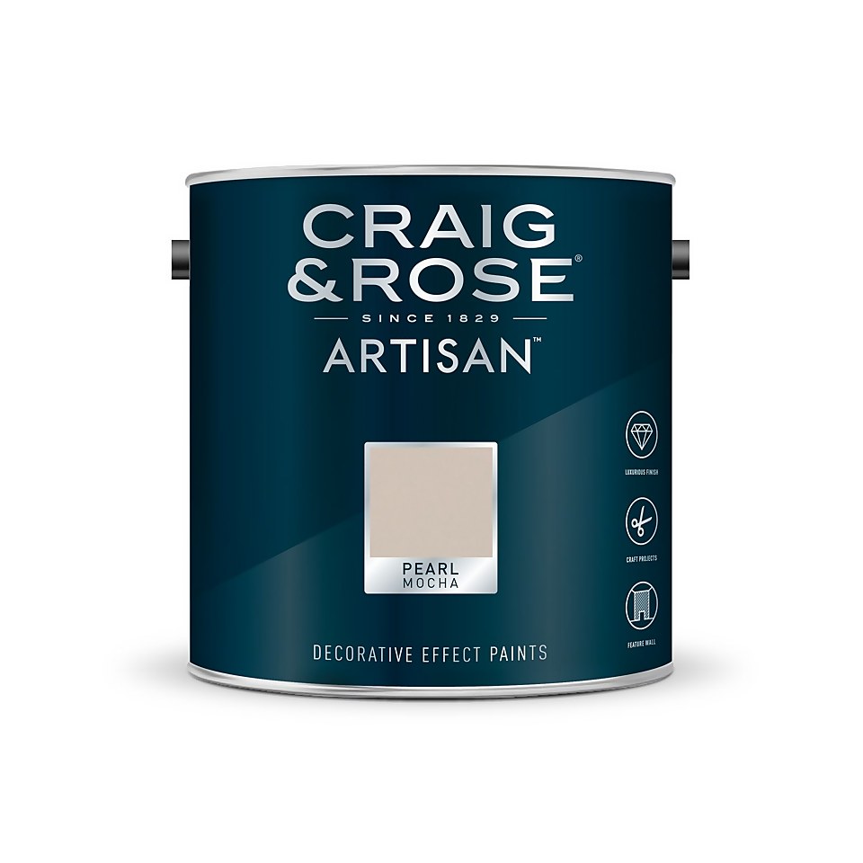 Craig & Rose Artisan Pearl Effect Paint - Mocha Pearl - 2.5L