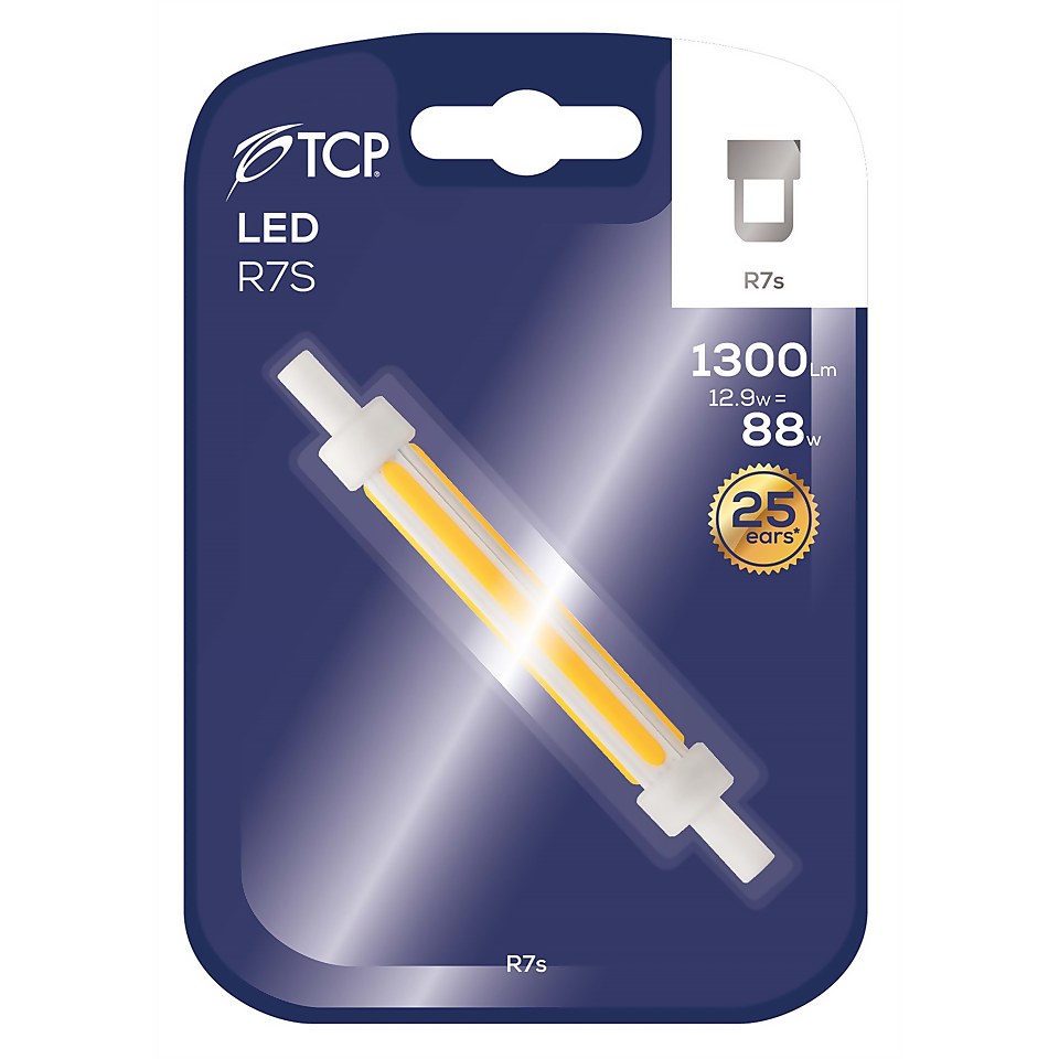 TCP Lightbulbs Linear R7S 75W Warm 118Mm