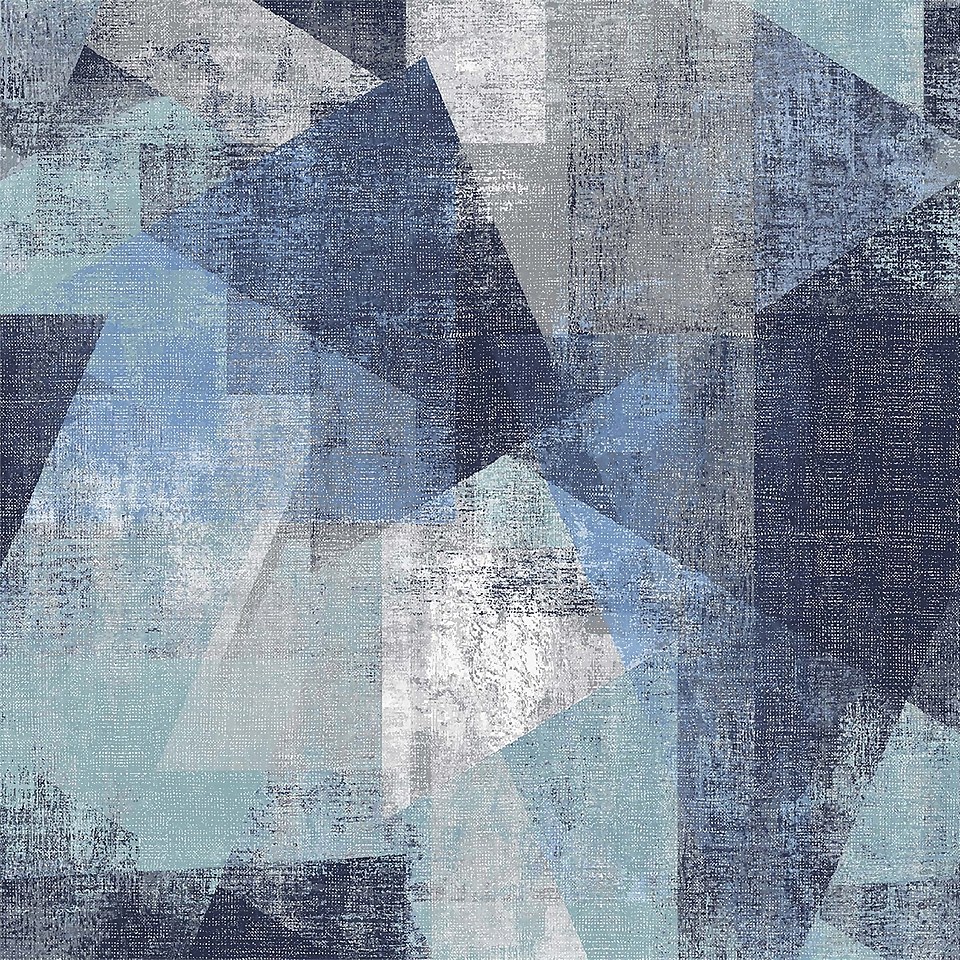 GrandecoLife Perspectives Vincent Blue Wallpaper