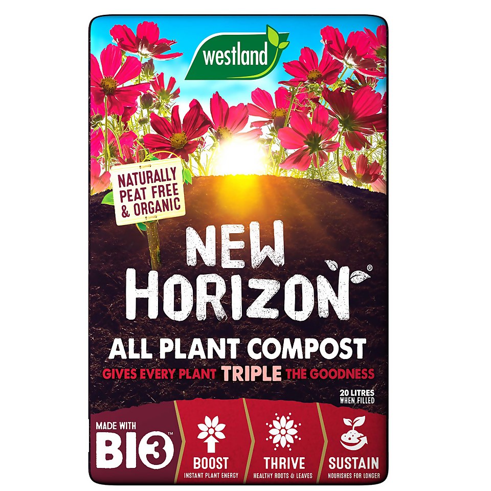 Westland New Horizon Peat Free All Plant Compost Mix - 20L