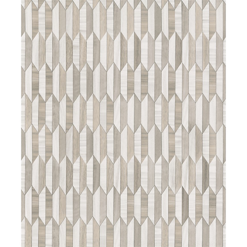 GrandecoLife Inspiration Wall Sidonie Taupe Wallpaper