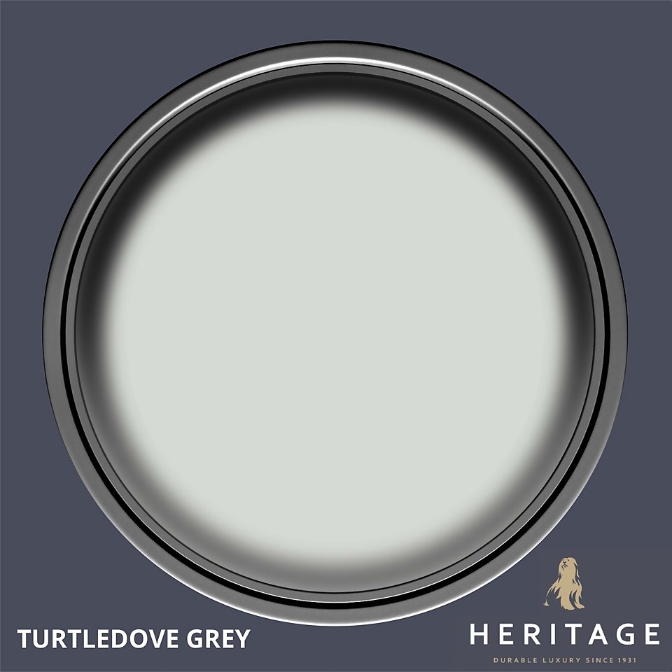 Dulux Heritage Eggshell Paint Turtle Dove Grey - 750ml