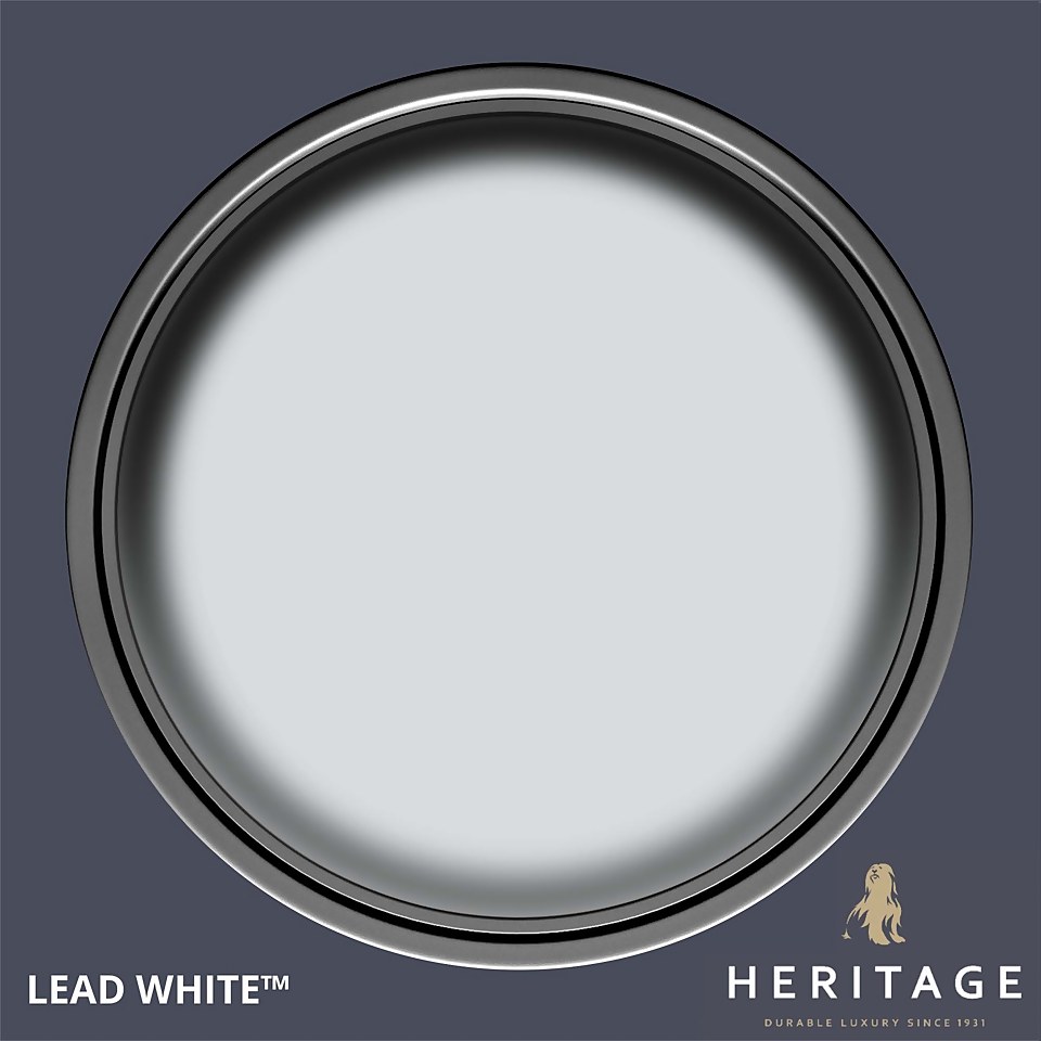 Dulux Heritage Eggshell Paint Lead White - 750ml
