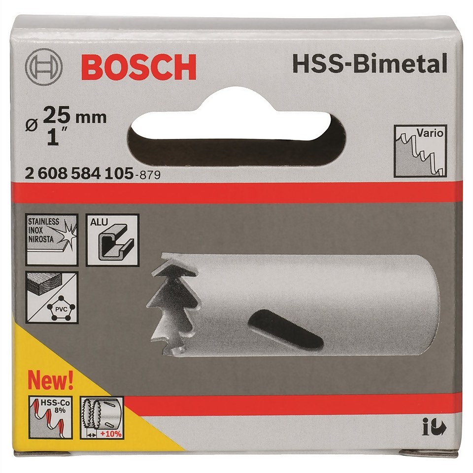 HSS Bi-Metal Holesaw - 25mm