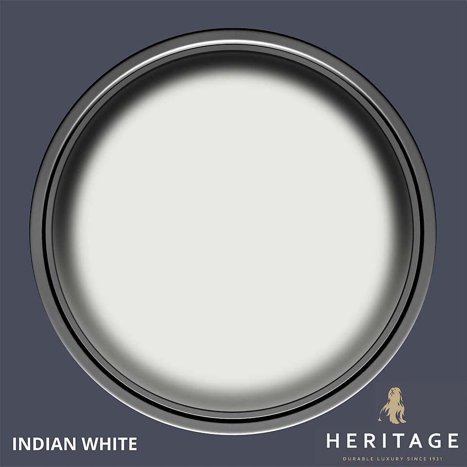Dulux Heritage Matt Emulsion Paint Indian White - 2.5L