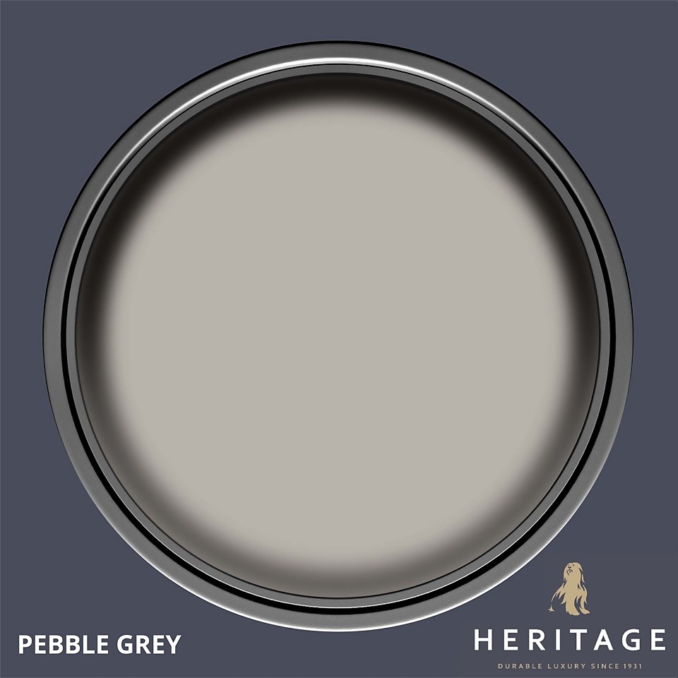 Dulux Heritage Matt Emulsion Paint Pebble Grey - 2.5L