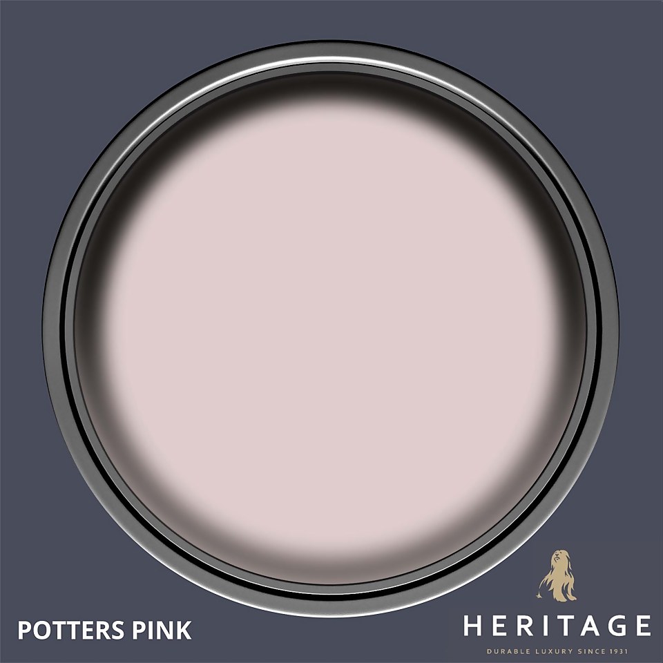 Dulux Heritage Matt Emulsion Paint Potters Pink - 2.5L