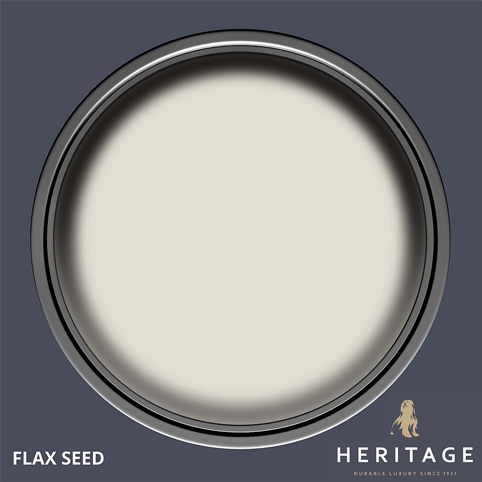Dulux Heritage Matt Emulsion Paint Flax Seed - 2.5L
