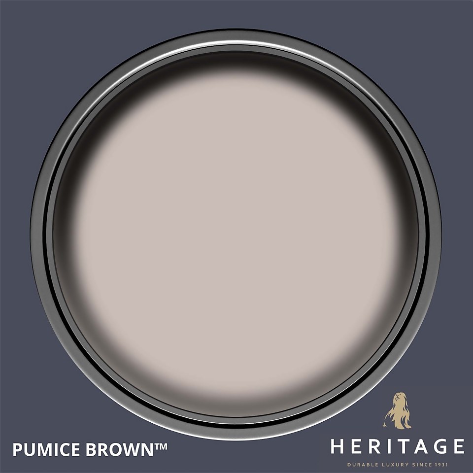 Dulux Heritage Matt Emulsion Paint Pumice Brown - 2.5L