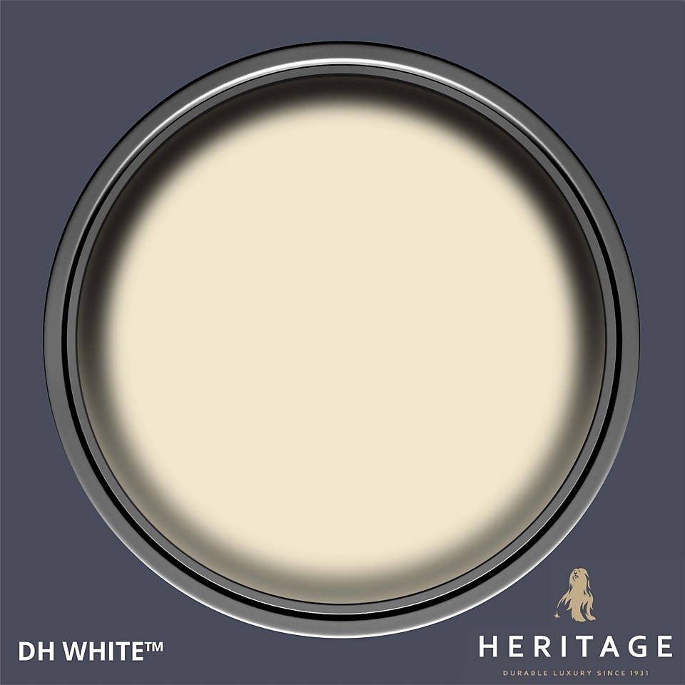 Dulux Heritage Matt Emulsion Paint DH White - 2.5L
