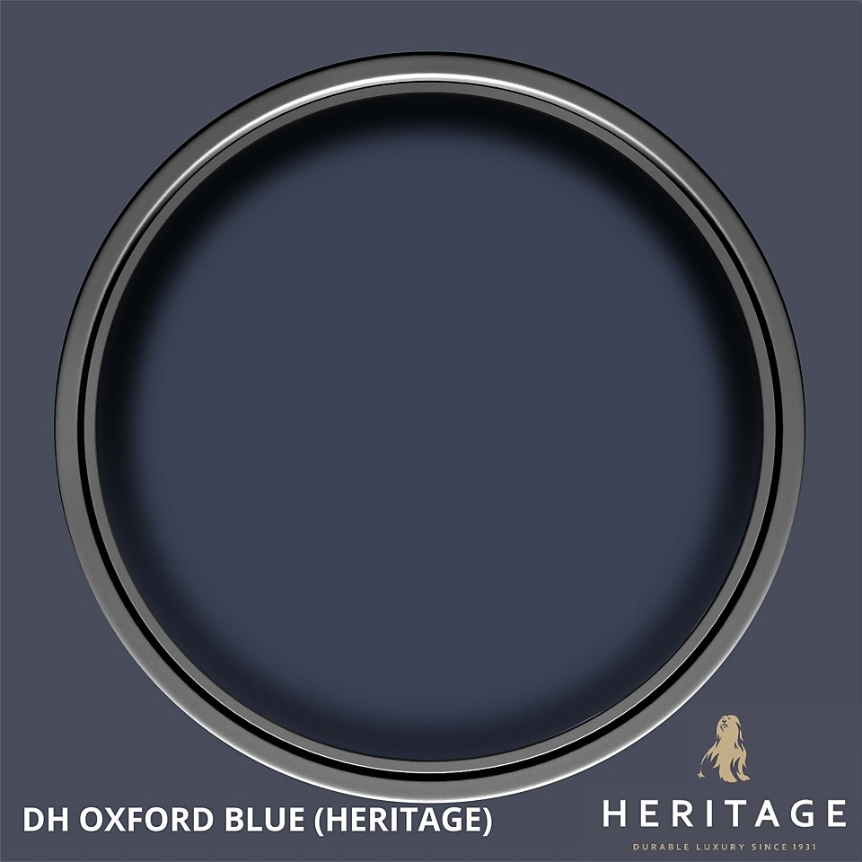 Dulux Heritage Matt Emulsion Paint DH Oxford Blue - 2.5L